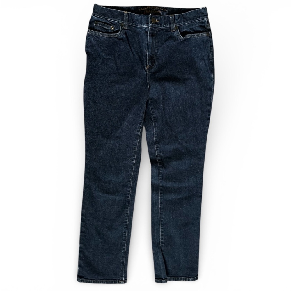 Lauren Ralp Lauren .Co Dark Blue Denim Jeans women’s size 6P